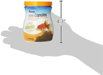 Aqueon Goldfish Fish Food Slow Sinking Granules, 5.8 Ounce, 100106053