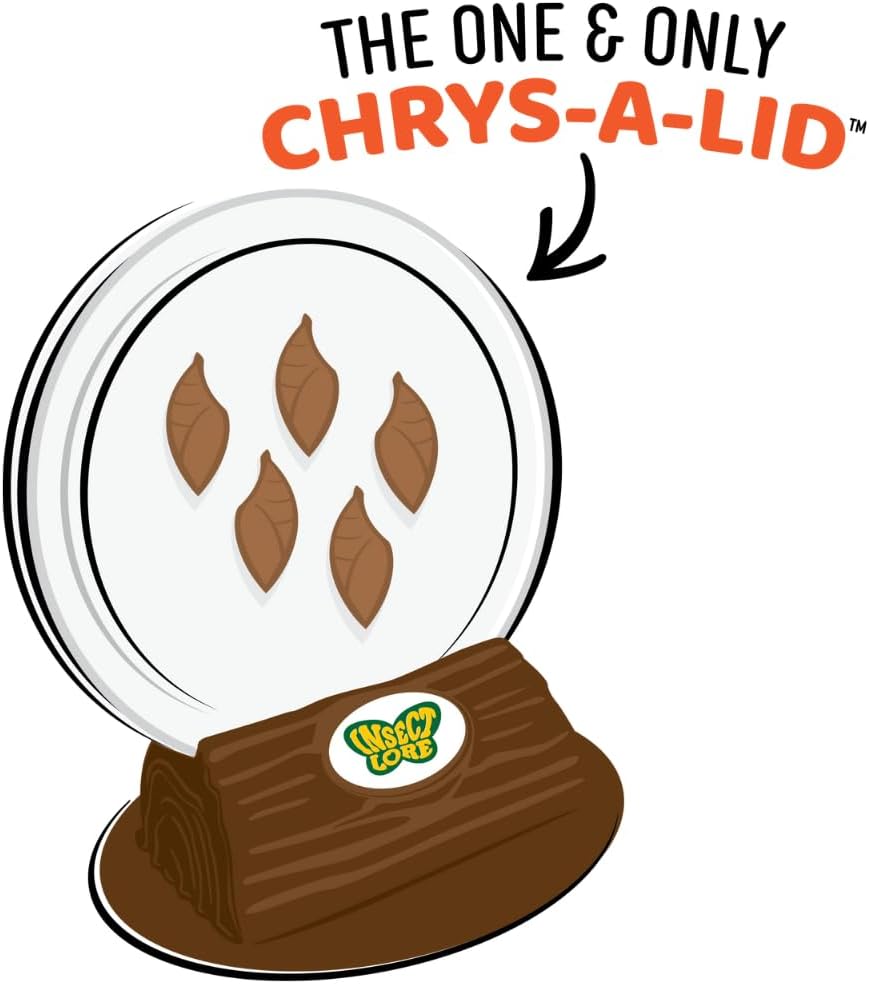 Insect Lore Butterfly Garden Kit, Painted Lady Butterfly Kit with Voucher for Live Caterpillars, Butterfly Habitat, STEM Journal & More Visit the Insect Lore Store - Cart Shape