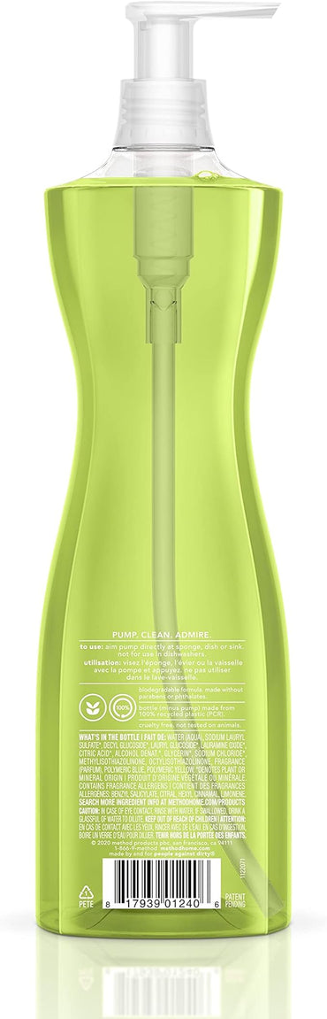 Method Dish Soap, Lime + Sea Salt, Biodegradable Formula, Tough on Grease, 18 Fl Oz (Pack of 1)