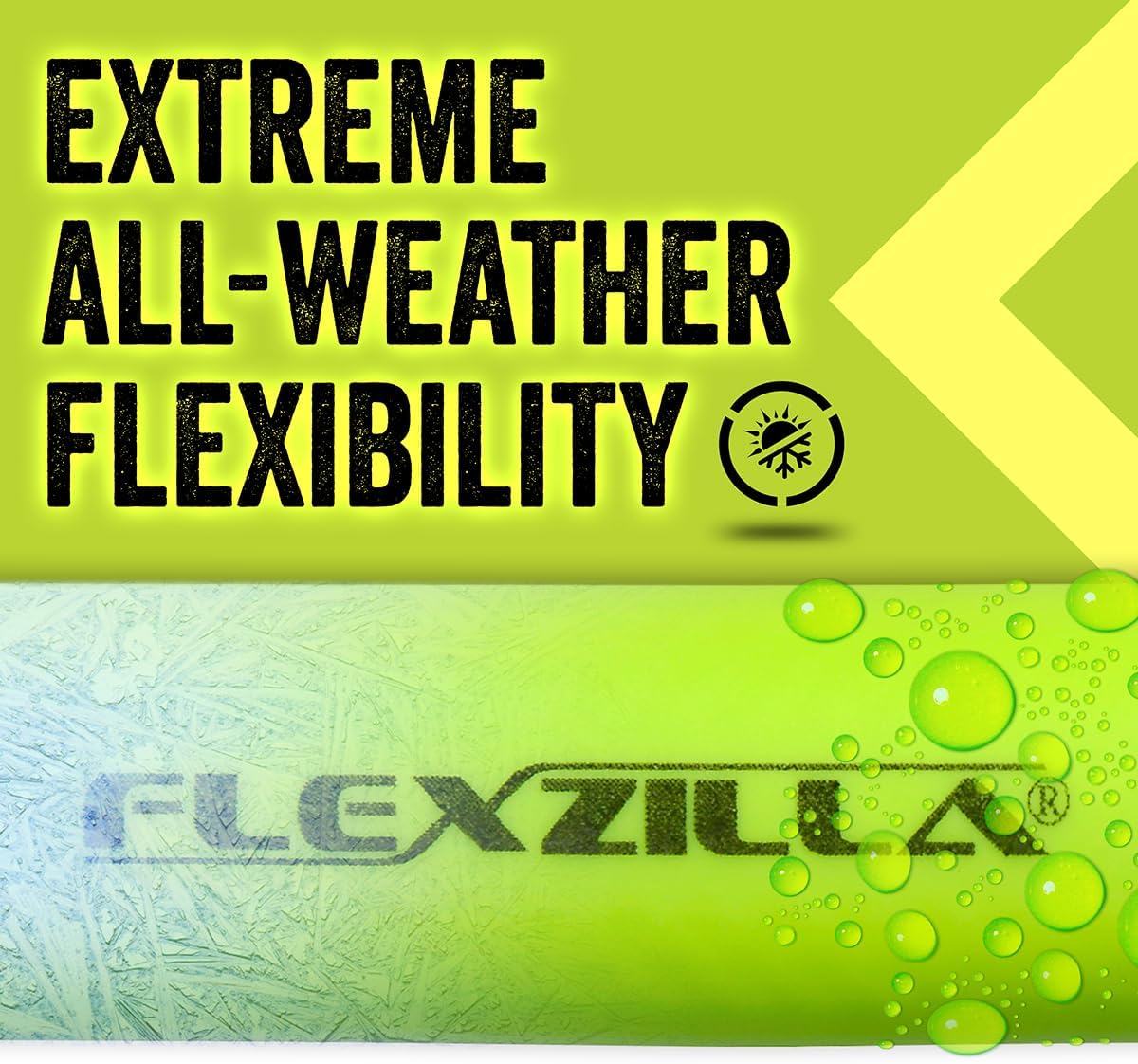 Flexzilla Garden Hose 5/8 in. x 50 ft, Heavy Duty, Lightweight, Durable, ZillaGreen - HFZG550YW-E - Cart Shape