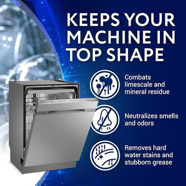 Impresa Dishwasher Cleaner and Deodorizer - 16 Tablets - Eliminates Limescale and Mineral Buildup - Removes Unwanted Odors - Compatible with Most Dishwashers - Fresh Scent - Dishwasher Pod Cleaner