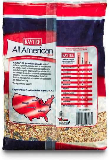 Kaytee All American Wild Bird Food Seed Blend, 5 Pound
