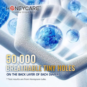 HONEY CARE All-Absorb A26 Male Dog Wrap, 50 Count, Small