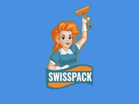 *NEW* SWISSPACK Revolving Spin Mop and Bucket With .5. Extra Pads Perfect For Easy Cleaning. Clean and Dirty Water Separtered For Perfect Finish (ORANGE-GREY) (ORANGE-GREY 1)