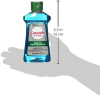 Cascade Platinum Dishwasher Rinse Aid, 8.45 fl oz