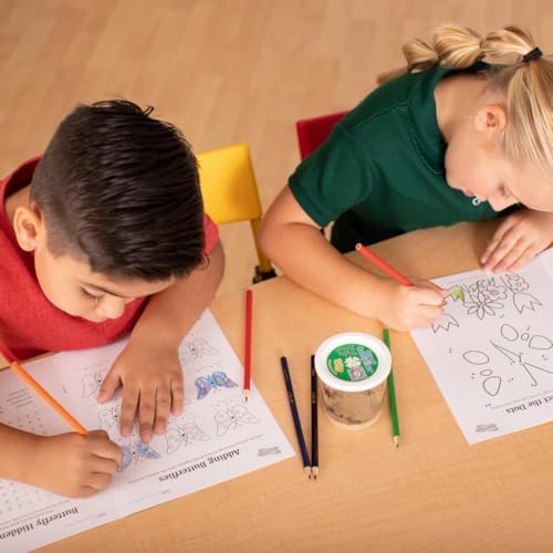 Insect Lore Butterfly Garden Kit, Painted Lady Butterfly Kit with Voucher for Live Caterpillars, Butterfly Habitat, STEM Journal & More Visit the Insect Lore Store - Cart Shape