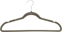 Velvet suit hangers
