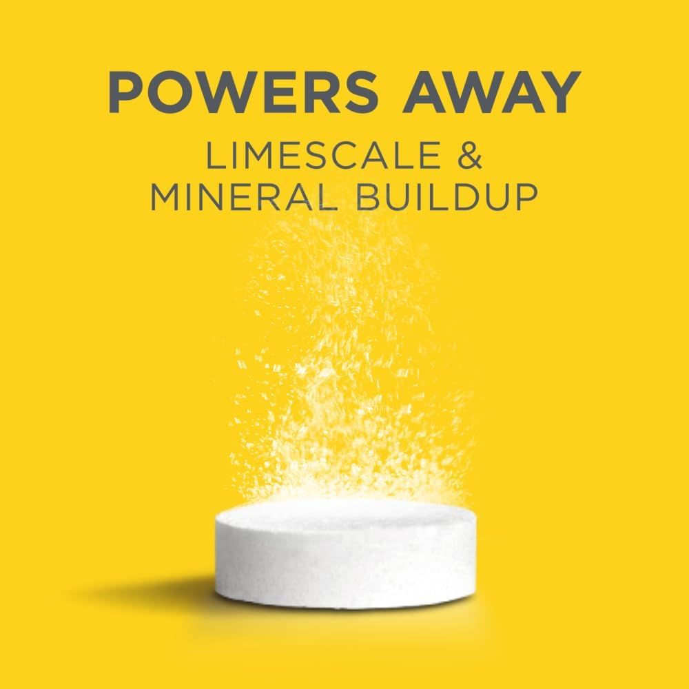 Affresh Dishwasher Cleaner, Helps Power Away Odor Causing Bacteria, Limescale, Mineral Deposits & Grime Inside Pump, Tub & Hoses, 6 Tablets, 6 Month Supply