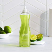 Method Dish Soap, Lime + Sea Salt, Biodegradable Formula, Tough on Grease, 18 Fl Oz (Pack of 1)
