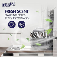 Presto! Triple Action Dishwasher Pacs, Anti-spotting, Fresh Scent, 70 Count