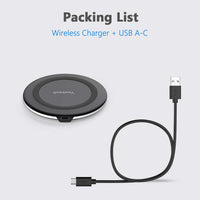 Yootech Wireless Charger,10W Max Wireless Charging Pad Compatible with iPhone 17/17 Pro/17 Pro Max/Air/16/15/14/13/SE 2022/12/11,Samsung Galaxy S25/S24/S23,for AirPods Pro 3(No AC Adapter)