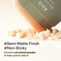 Abib Airy Sunstick SPF50+ 0.81oz | Korean Sunscreen Stick, No Whitecast, Water-Resistant - Cart Shape