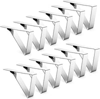 12 Pack Heavy Duty Stainless Steel Tablecloth Clips – Non-Slip Table Cover Clamps for Picnic, Wedding, Buffet, Party & Outdoor Dining – Fits Tables up to 1.4"