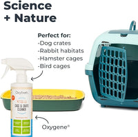 Oxyfresh Premium Crate & Cage Cleaner – Professional Dog Crate & Small Animal & Bird Cage Odor Eliminator – Quickly Cleans, Removes Poop & Deodorizes Pet Odors – Safe & Bleach Free - Cart Shape