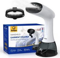 Rolipo Clothes Steamer, Handheld Garment Steamer for Clothes, 30g/min Powerful Steam, 400ml Water Tank, 2.1m Cord, Portable Steamer for Home, Travel and Office