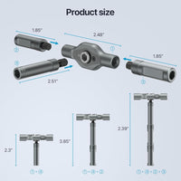 24 in 1 Magnetic Screwdriver Set, DIY Ratchet Mini Removable Self-Assembly Precision Screwdriver Tool Kit, Magnetic DIY Precision Tool Kit with Variety Head Styles for PC/Mobile/Watch/Bicycle