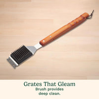 Cuisinart 13-Piece Grill Tool Set, Stainless-Steel BBQ Utensils & Accessories - Cart Shape