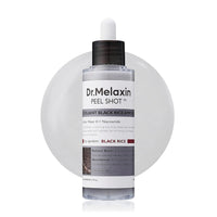 Peel Shot Glow Black Rice Ampoule - Soft Exfoliating Scrub & Blackhead Remover 80ml - Cart Shape
