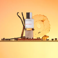 Dossier - Ambery Vanilla 1.7Oz (50ml) - Eau de Parfum - Inspired by Y S.L's B.lack O.pium - Long-lasting Fragrance - Feminine - Cart Shape