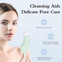 Blackhead Remover Tool, Silicone Face Scraper for Deep Cleansing, Skin Scrubber Face Spatula, Nose Blackhead Remover, Skin Care Tool for Men and Women (Green)