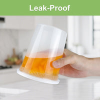 60 Sets (120-Piece) Deli Containers with Lids, 32/16/8 oz X 20 Set Each, Leak-Proof & BPA Free Airtight Takeout Plastic Food Storage Containers for Soup, Freezer/Microwave/Dishwasher Safe