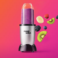 nutribullet magic bullet Blender, Mixer & Food Processor All-in-One - 10pc Kit - 200W - Sleek & Compact Design - Chop, Blend, Grate, Grind, Mix & Whip in Seconds - Easy Lock On & Pulse Feature