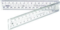 Helix Oxford 30cm Folding Ruler, Oxford Blue