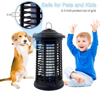 Electric Bug Zapper Indoor/Outdoor, 4200V High Powered Mosquito Zappers Killer, Waterproof Insect Fly Swatter Zapper Mosquito Trap Outdoor, Fly Traps, Insect Killer for Home,Garden,Backyard, Camping - Cart Shape