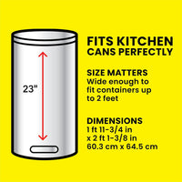 Glad Tall Kitchen Trash Bags 13 Gallon, MaxStrength Cherry Blossom Garbage Bags, Drawstring, 90 Count