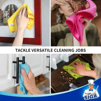 MR.SIGA Microfibre Cleaning Cloth, Pack of 24, Size:12.6" x 12.6" (32X32CM)