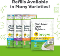 Purina Tidy Cats Litter, Breeze Litter Pellets to be Used with Breeze Litter System, Prevents Dust and Tracking, 3.5 LB Each (Pack of 2)