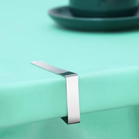 12 Pack Heavy Duty Stainless Steel Tablecloth Clips – Non-Slip Table Cover Clamps for Picnic, Wedding, Buffet, Party & Outdoor Dining – Fits Tables up to 1.4"