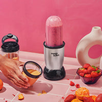 nutribullet magic bullet Blender, Mixer & Food Processor All-in-One - 10pc Kit - 200W - Sleek & Compact Design - Chop, Blend, Grate, Grind, Mix & Whip in Seconds - Easy Lock On & Pulse Feature