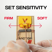 Victor Mouse Traps M035-12, Plastic Pedal, Sustainably Sourced FSC Wood, Wooden Mouse Traps, 12 Pack