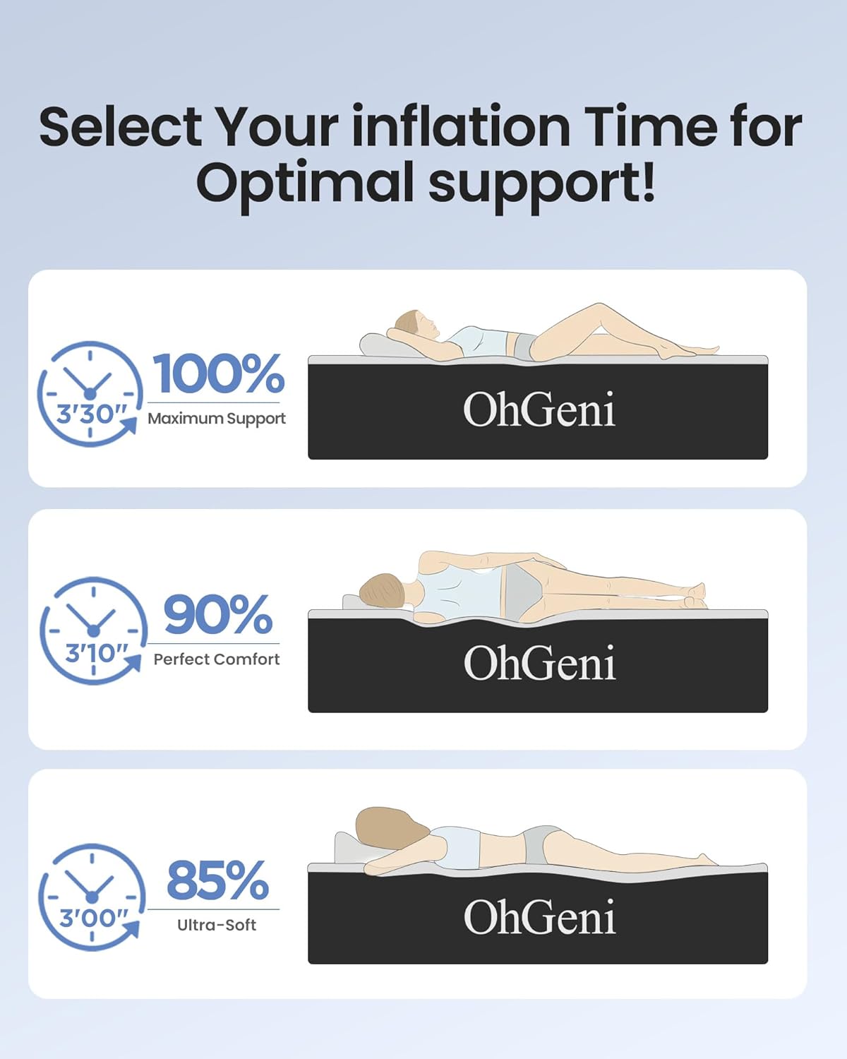 Air Mattress Queen with Built in Pump, Inflatable Mattress Blow Up Mattress 18 Raised Comfort,Upgraded Surface Portable Bed, Air Bed for Home, Guest, Camping, Colchone Inflable, 650 lbs