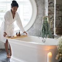 10 Pcs Dried Eucalyptus Stems 17" Real Eucalyptus for Shower Hanging 100% Made from Fresh Leaves, Wedding, Home, Farmhouse, DIY Spring Decor Bathroom Decor Home Decor