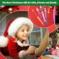 150 Pieces DIY Beadable Pen Kit – 50 Plastic Ballpoint Pens with Refills & Bags, Beads Not Included – School Supplies, Office Accessories & Craft Gifts for Students & Teachers (Multicolor)