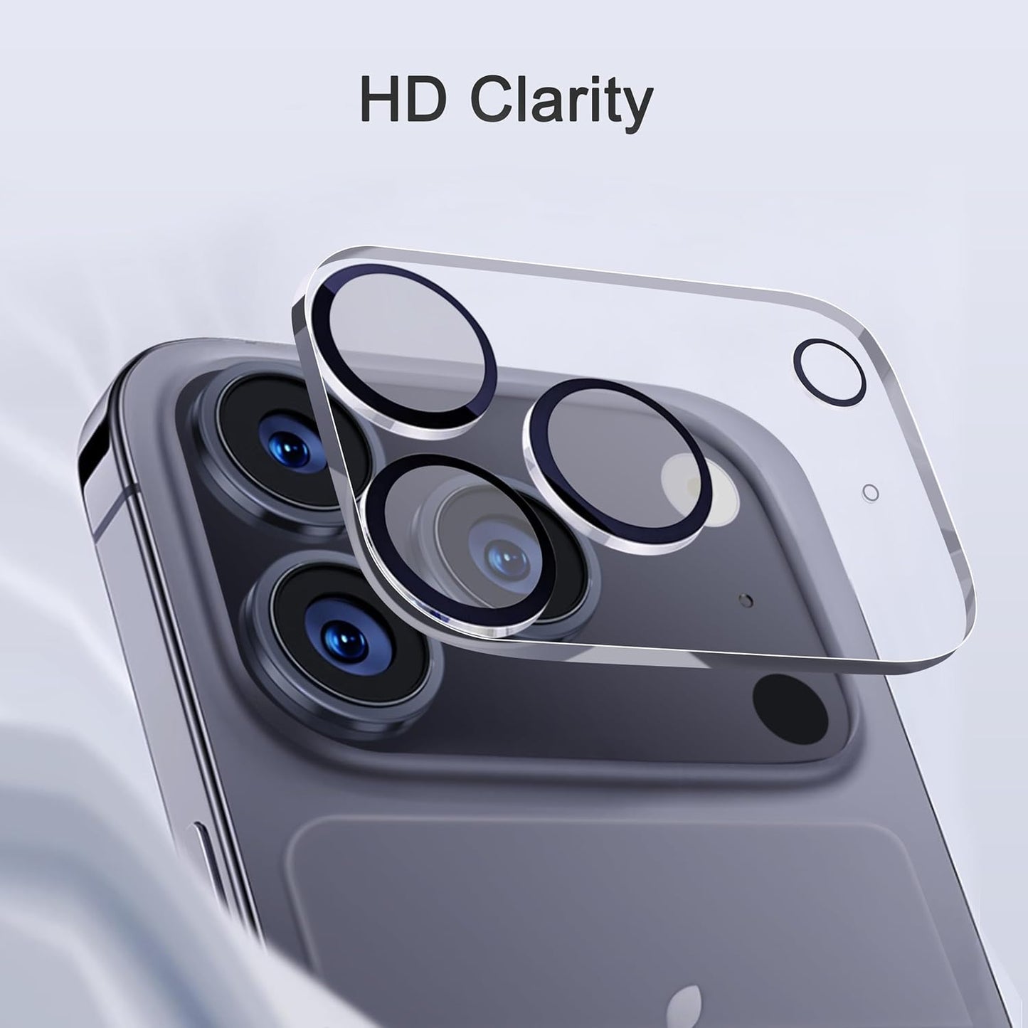 Ailun 3 Pack Camera Lens Protector for iPhone 17 Pro Max,Tempered Glass,9H Hardness,Ultra HD,Anti-Scratch,Case Friendly,Does not Affect Night Shots[Not for iPhone 17/17 Pro/iPhone Air]