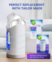 10 Pack Refill Cartridges, 2025 Upgraded High-Stick Refills, Compatible with Indoor Light M364 & Max, Easy to Replace