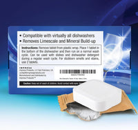 Impresa Dishwasher Cleaner and Deodorizer - 16 Tablets - Eliminates Limescale and Mineral Buildup - Removes Unwanted Odors - Compatible with Most Dishwashers - Fresh Scent - Dishwasher Pod Cleaner