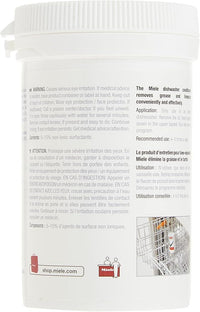 Miele DishClean Dishwasher Cleaner, Care Product for the Optimal Functioning of Dishwashers, Removing Odors and Limescale Deposits, 5.6 oz, white