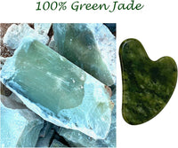 Gua Sha, Premium Gua Sha Stone, Guasha for Face Upgraded, Guasha Stone Natural Jade Stone