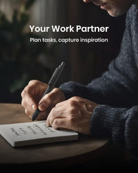 8 Pcs Gel Pens - 0.7mm Fine Point Smooth Writing Black Ink, Quick-Dry Long Lasting Fidge Pens, School & Office Supplies for Men Women