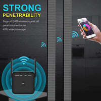 2025 Fastest WiFi Extender, WiFi Repeater, WiFi Booster, Covers Up to 12000 Sq.ft and 80 Devices, Internet Booster - with Ethernet Port, Quick Setup, Home Wireless Signal Booster