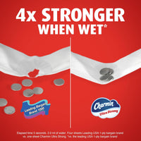 Charmin Ultra Strong Toilet Paper, 6 Mega Rolls = 24 Regular Rolls