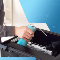 Sterlix Air Duster Can Compressed Air Spray Can Dust Cleaner PC, Keyboard, Electronic Devices & Car Cleaning Protect, 2 x 400ml, Packaging May Vary