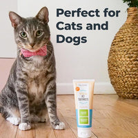 Oxyfresh Premium Dog & Cat Dental Gel Toothpaste - Best Teeth Cleaning Gel Helps Fight Plaque, Tartar and Freshen Bad Dog & Cat Breath - Best Pet Dental Care Toothpaste - 4oz - Cart Shape