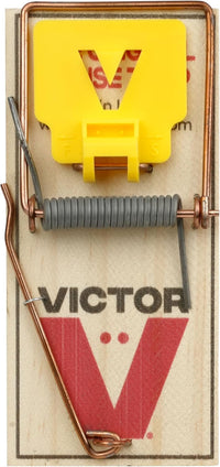 Victor Mouse Traps M035-12, Plastic Pedal, Sustainably Sourced FSC Wood, Wooden Mouse Traps, 12 Pack