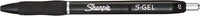 Sharpie S-Gel | Gel Pens | Medium Point (0.7mm) | Black Ink | 3 Count