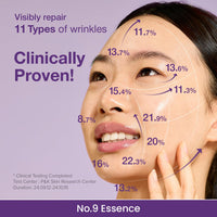 Numbuzin No.9 Essence | NAD+ BIO Lifting Serum for Firming & Wrinkles | 1.69 fl. oz. - Cart Shape